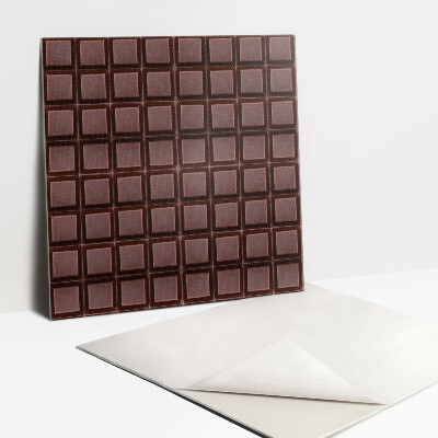 Vinyl tegels Een reep chocolade