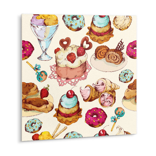 Vinyl tegels Kleurrijke snoepjes