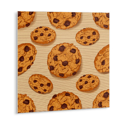 Zelfklevende vinyl tegels Bruine koekjes
