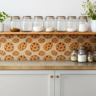 Zelfklevende vinyl tegels Bruine koekjes