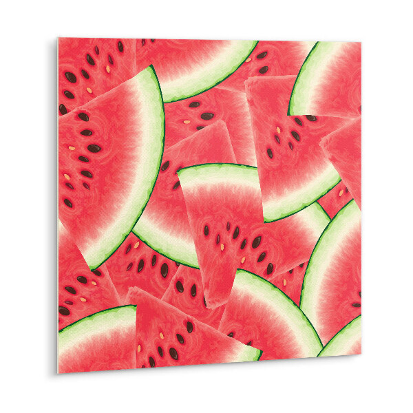 Zelfklevende vinyl tegels Rode watermeloenschijfjes