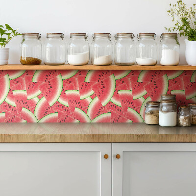 Zelfklevende vinyl tegels Rode watermeloenschijfjes