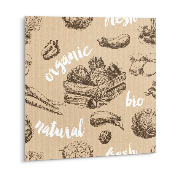 Zelfklevende vinyl tegels Natuurlijke groenten