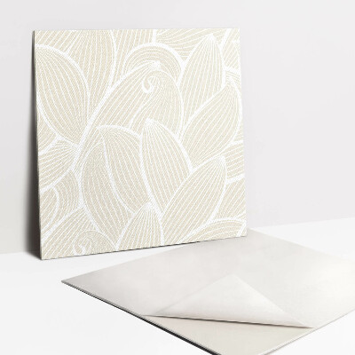 Zelfklevende vinyl tegels Lineaire bladeren