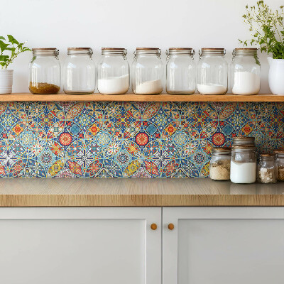 Vinyl tegels Oosterse wielen