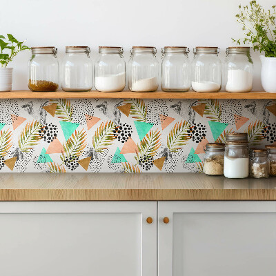 Zelfklevende vinyl tegels Samenstelling van het blad