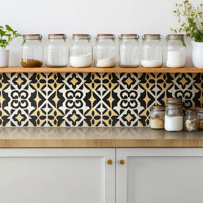 Vinyl tegels zelfklevend Mozaïek van vormen