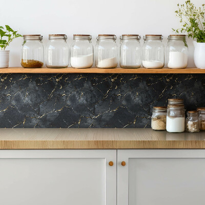 Vinyl tegels Marmer met goud