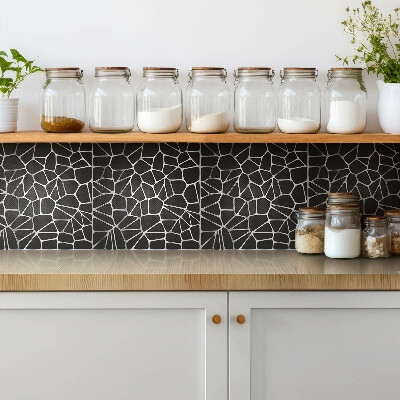 Vinyl tegels zelfklevend Moderne 3D-structuur