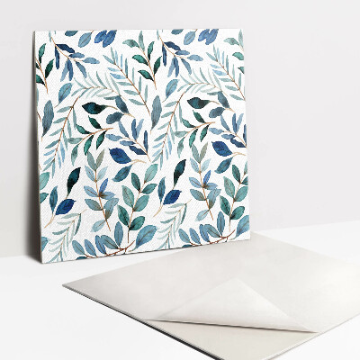 Vinyl tegels zelfklevend Twijgen en bladeren