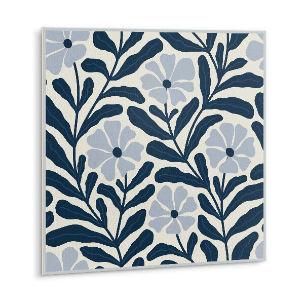 Zelfklevende vinyl tegels Geschilderde bloemen