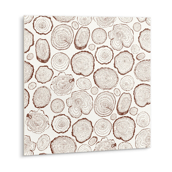 Vinyl tegels Boomstammen en ringen
