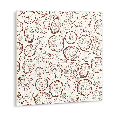 Vinyl tegels Boomstammen en ringen