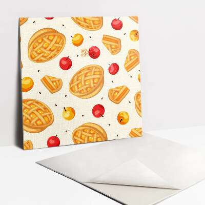 Vinyl tegels zelfklevend Fruitmuffins