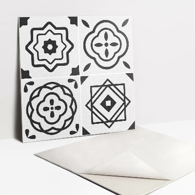 Vinyl tegels zelfklevend Elegante vormen