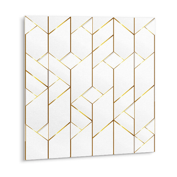 Vinyl tegels zelfklevend Modieuze gouden lijnen