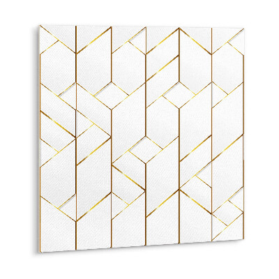 Vinyl tegels zelfklevend Modieuze gouden lijnen