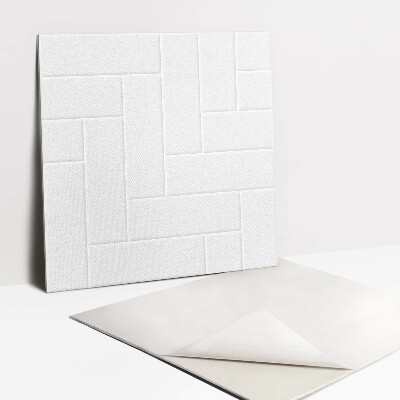 Vinyl tegels Elegante lichte bakstenen