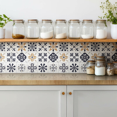 Vinyl tegels zelfklevend Esthetische mozaïek