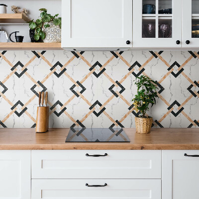 Vinyl tegels Marmer en vierkanten