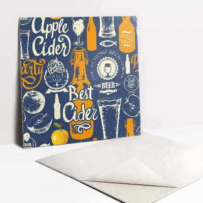 Vinyl tegels Appelcider