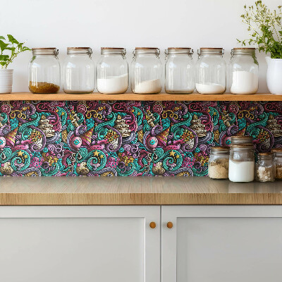 Vinyl tegels Abstracte verjaardagsaccessoires