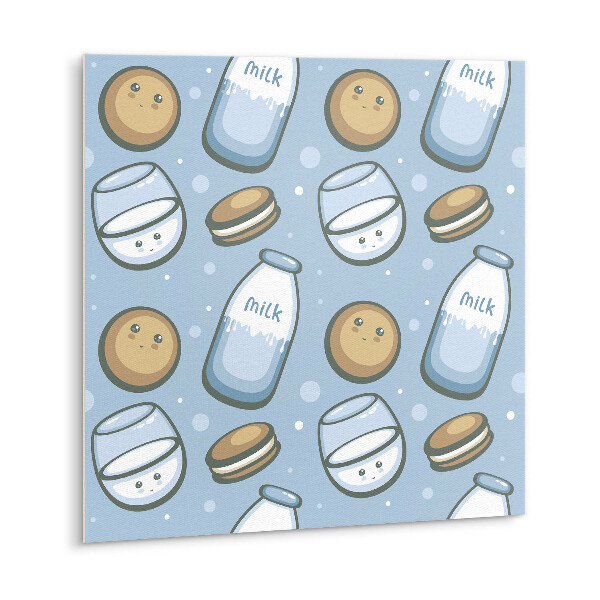 Vinyl tegels Melk en koekjes