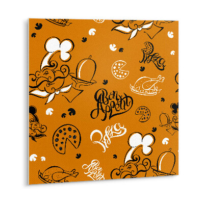 Vinyl tegels Eet smakelijk thema!