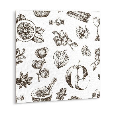 Vinyl tegels zelfklevend Appel en kaneel