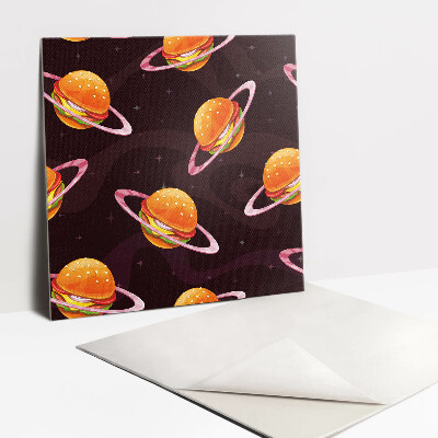 Vinyl tegels Hamburger Planeten