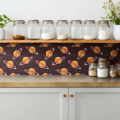 Vinyl tegels Hamburger Planeten