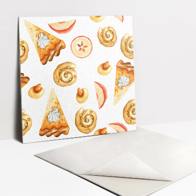 Vinyl tegels Zoete gebakjes
