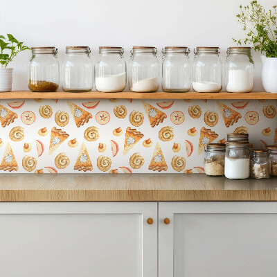 Vinyl tegels Zoete gebakjes