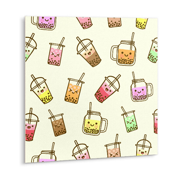 Zelfklevende vinyl tegels Kleurrijke cocktail