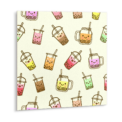 Zelfklevende vinyl tegels Kleurrijke cocktail