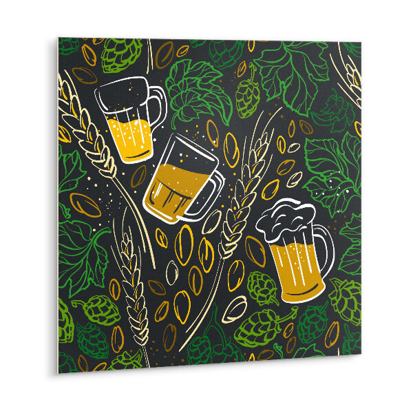 Vinyl tegels Tekening van hopbellen