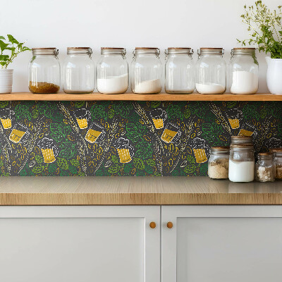 Vinyl tegels Tekening van hopbellen