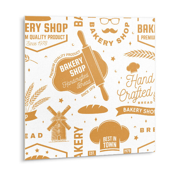 Zelfklevende vinyl tegels Bakkerijthema