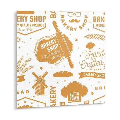 Zelfklevende vinyl tegels Bakkerijthema