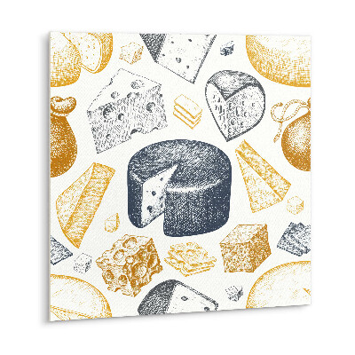 Vinyl tegels zelfklevend Cartoonkazen