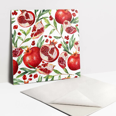 Zelfklevende vinyl tegels Granaatappels