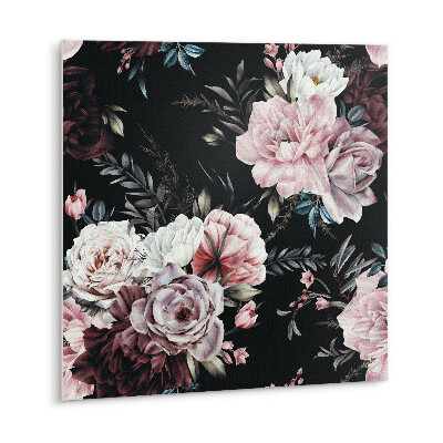 Vinyl tegels Kleurrijke bloemen