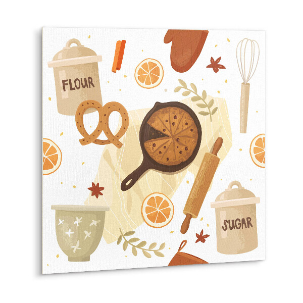 Vinyl tegels Suiker, meel en bakproducten