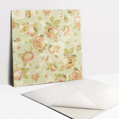 Vinyl tegels Bloemen rozen