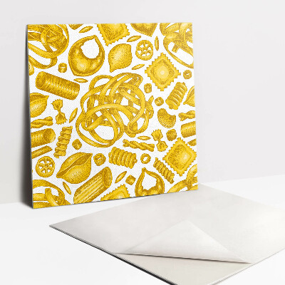 Vinyl tegels Cartoon pasta