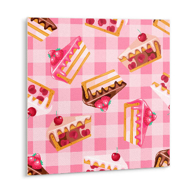 Zelfklevende vinyl tegels Dessert en gebak