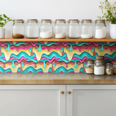 Vinyl tegels zelfklevend Snoepglazuur