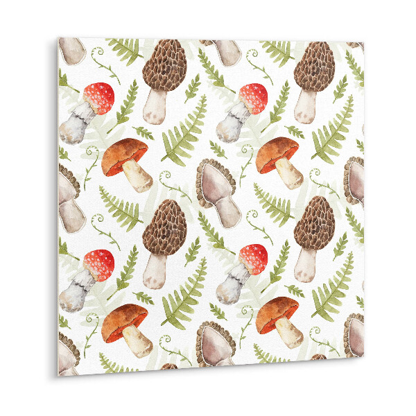 Vinyl tegels zelfklevend Paddenstoelen en varens