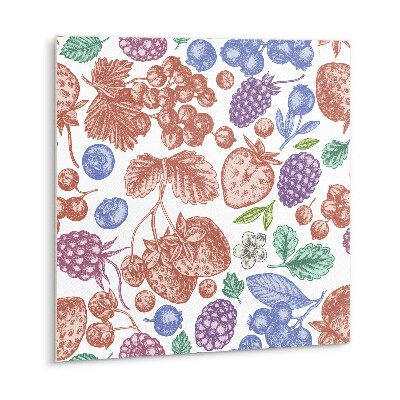 Zelfklevende vinyl tegels Kleurrijke vruchten