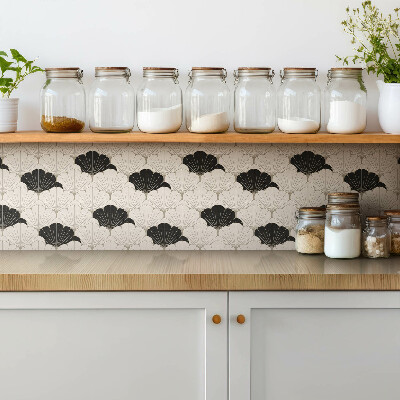 Zelfklevende vinyl tegels Bladillustratie